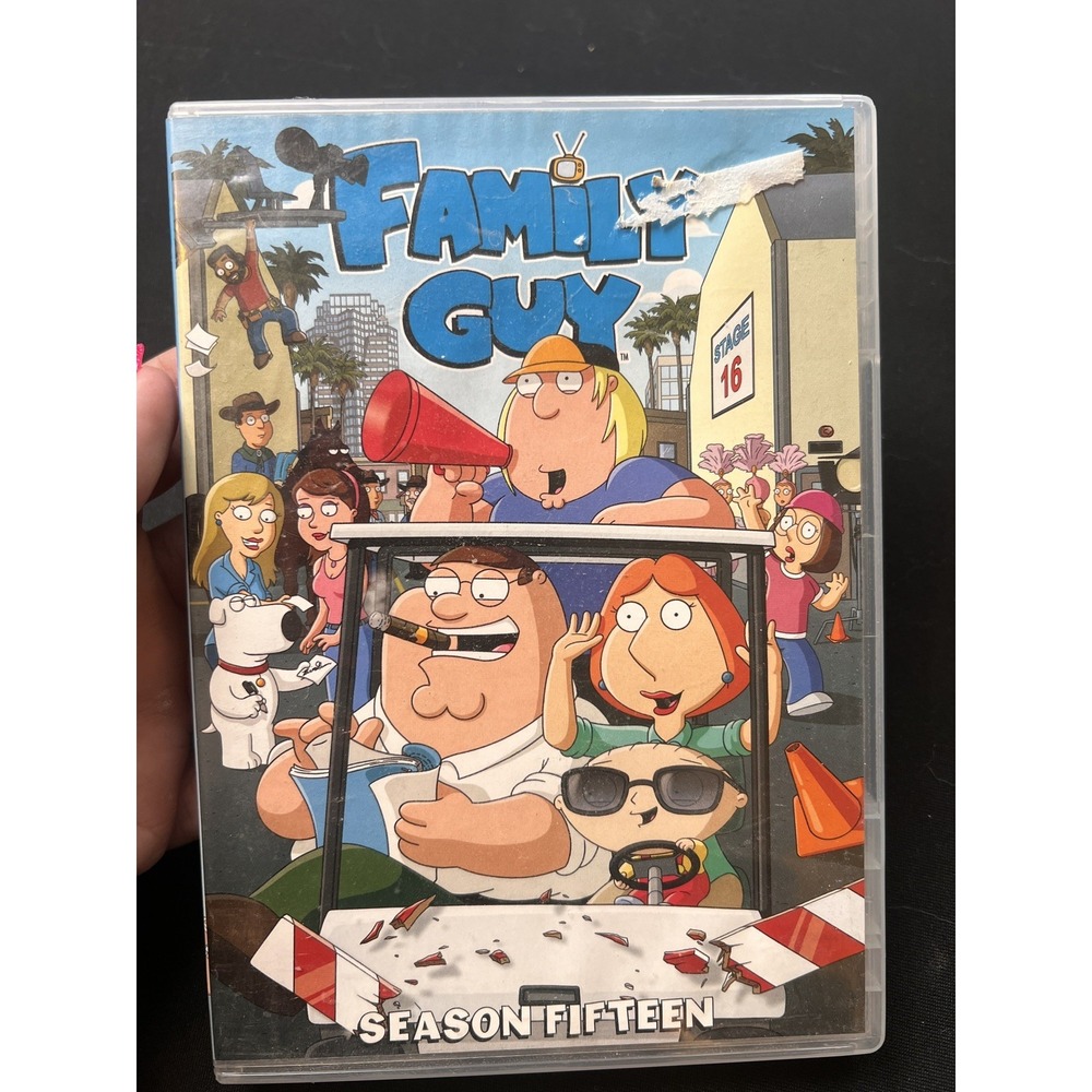 Family Guy Season 15 DVD 3-Disc Set Complete 20 Episodes Very Good See Desc.